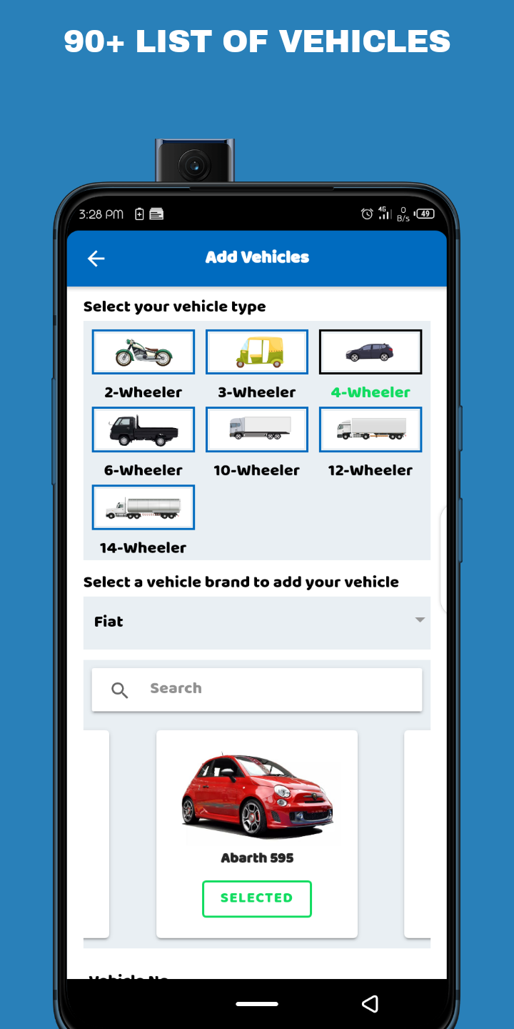 Aqwash- Add your Vehicle(Car/Bikes and much more)